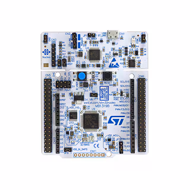 NUCLEO-L433RC-P STMicroelectronics  Cartes d'évaluation - Embarquées - MCU DSP